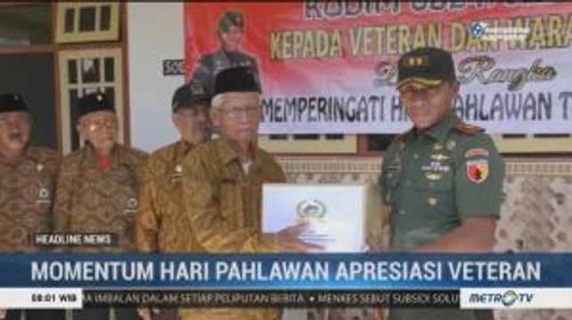 Peringati Hari Pahlawan, Kodim 0824 Jember Gelar Baksos dengan Veteran