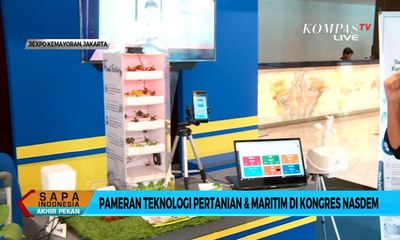 Pameran Teknologi Pertanian & Maritim di Kongres Nasdem
