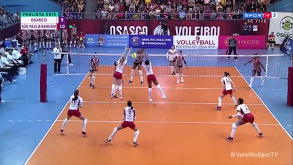 Video herunterladen: Audax Osasco x São Paulo Barueri - Jogo Final do Campeonato Paulista de Vôlei Feminino 2019