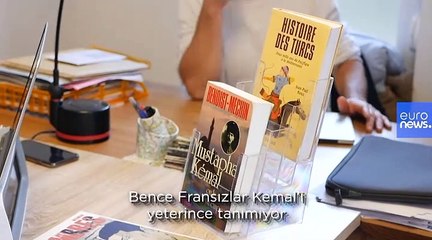 Atatürk aşığı Fransız yazar, çizgi roman ve konserlerle Kemalizm'i anlatıyor