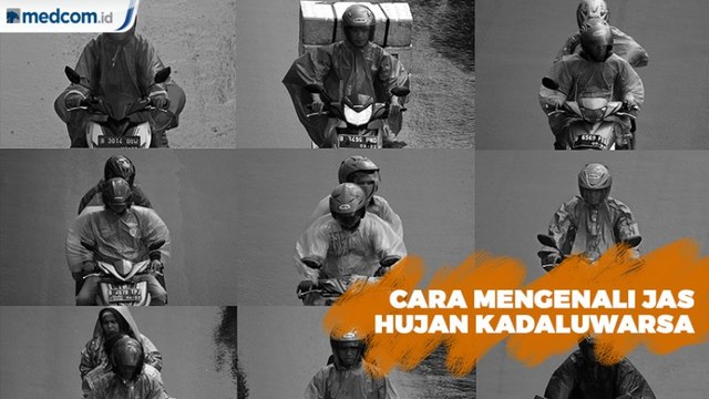 Masuk Musim Penghujan, Berikut Cara Kenali Jas Hujan Kadaluwarsa
