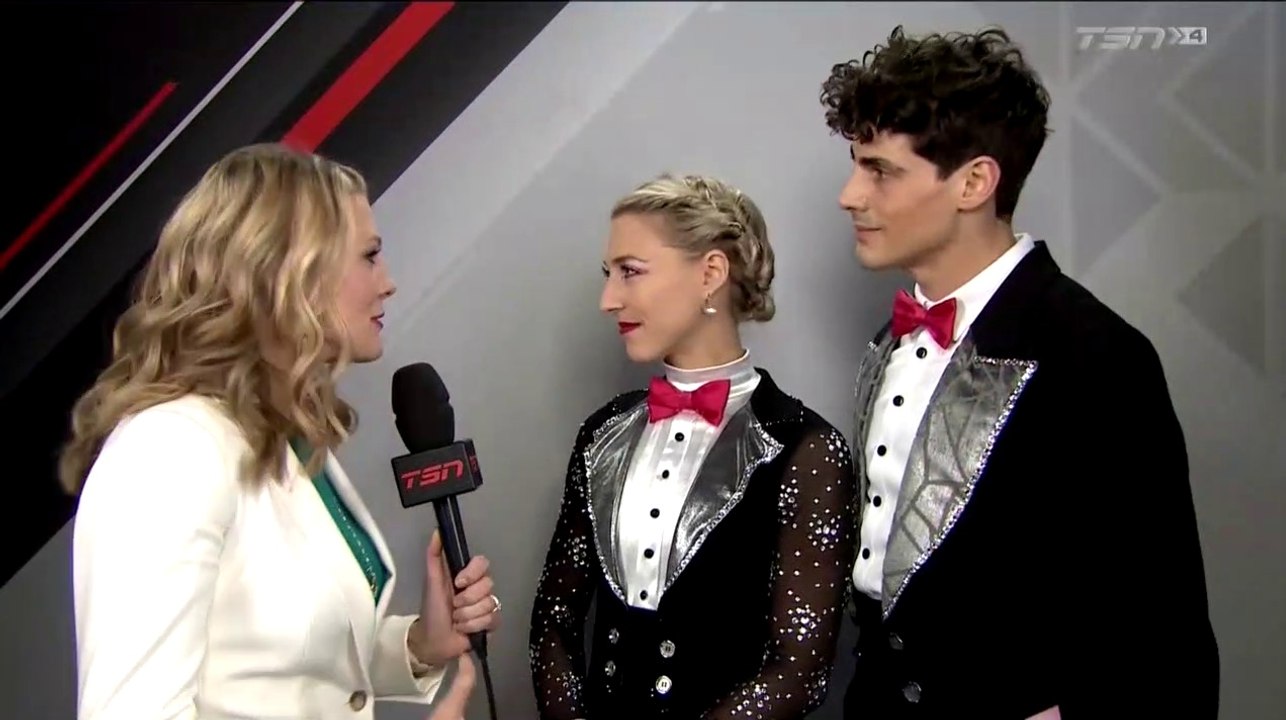 2019 Piper Gilles & Paul Poirier SCI Post-RD Interview (Canadian Coverage) 720p