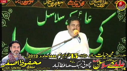 Zakir Hayat Dewana Choti Behak15th Muharam 1441 2019 Choti Behak Hafizabad