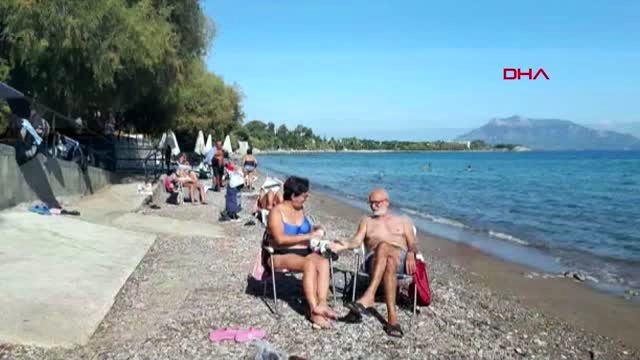 Marmaris ve datça'da kasım ayında deniz keyfi -datça