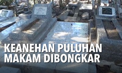 Ini Keanehan dalam Pembongkaran Puluhan Makam di Tasikmalaya