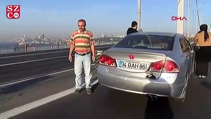 Saygı duruşu sırasında gözyaşlarına boğuldu