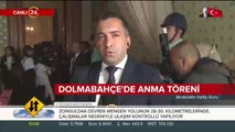 #CANLI Gazi Mustafa Kemal Atatürk için Dolmabahçe'de anma töreni