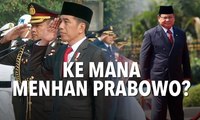 Tak Upacara Bersama Jokowi, Ke Mana Menhan Prabowo Subianto?