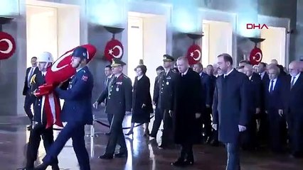 Atatürk, Anıtkabir’de anıldı