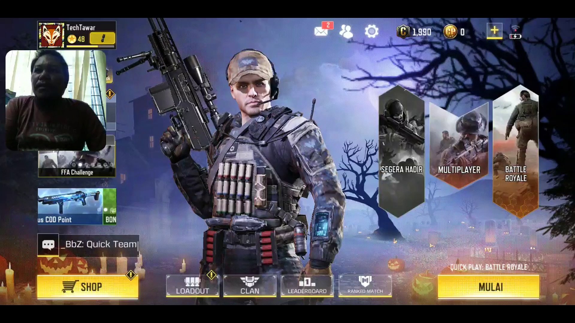 ⁣Game Play Battle Royal | Call Of Duty Mobile |