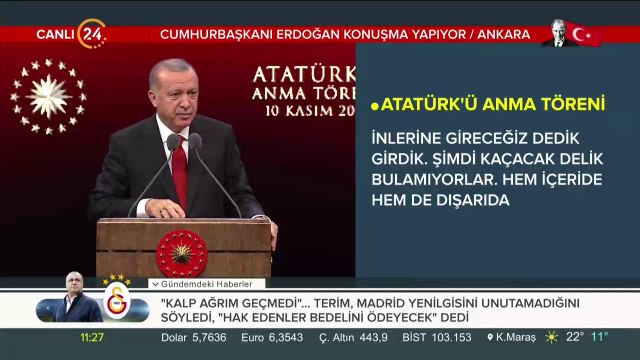 10 Kasım Anma Töreni