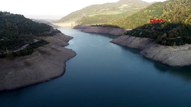 Kocaeli yuvacık barajı'nda su seviyesi yüzde 22'ye düştü