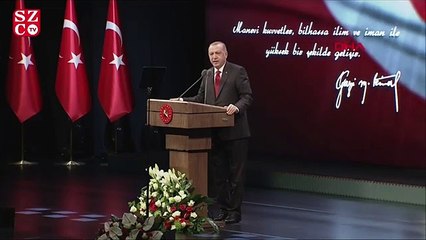 Erdoğan’dan Atatürk’ü anma programında Osmanlı vurgusu