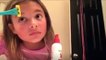 Vídeo viral: A esta niña le da por 'depilarse' las cejas con una cuchillas de afeitar y pasa esto…