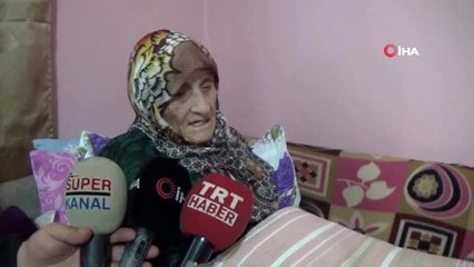 106 yaşındaki çınar Şükriye nine Atatürk'ü anlattı