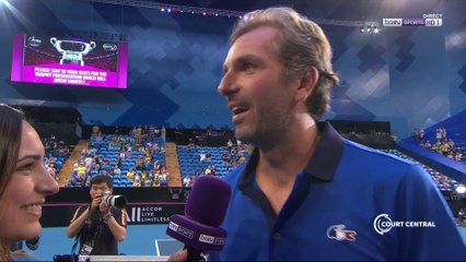 Fed Cup - Benneteau : "Je suis très fier d'elles"