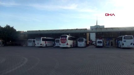 Muğla fethiye'de ata'ya saygı için otobüsler sefere gecikmeli çıktı