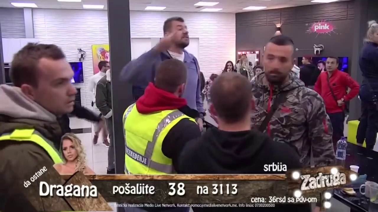 Janjuš nasrnuo na Miljanu - Zadruga 3 - 10.11.2019