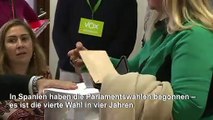 Spanier wählen zum vierten Wahl in vier Jahren