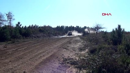 Spor sinop'ta off-road heyecanı