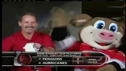 NHL 2009 Conference Final - Penguins @ Hurricanes  Game 4 Highlights
