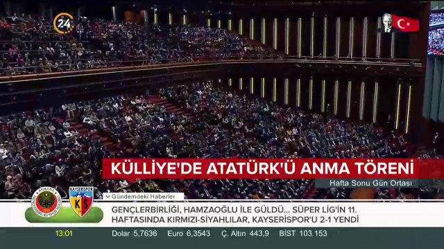 Başkan Erdoğan Külliye'deki Atatürk'ü Anma Töreni'nde konuştu