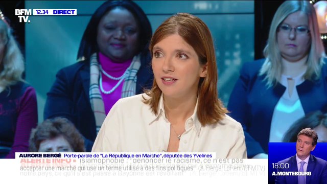 Réforme des retraites: Aurore Bergé (LaREM) assure que le gouvernement ira au bout de cette transformation
