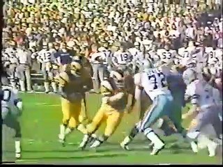 NFL 1975 NFC Championship - Dallas Cowboys vs Los Angeles Rams  part 2