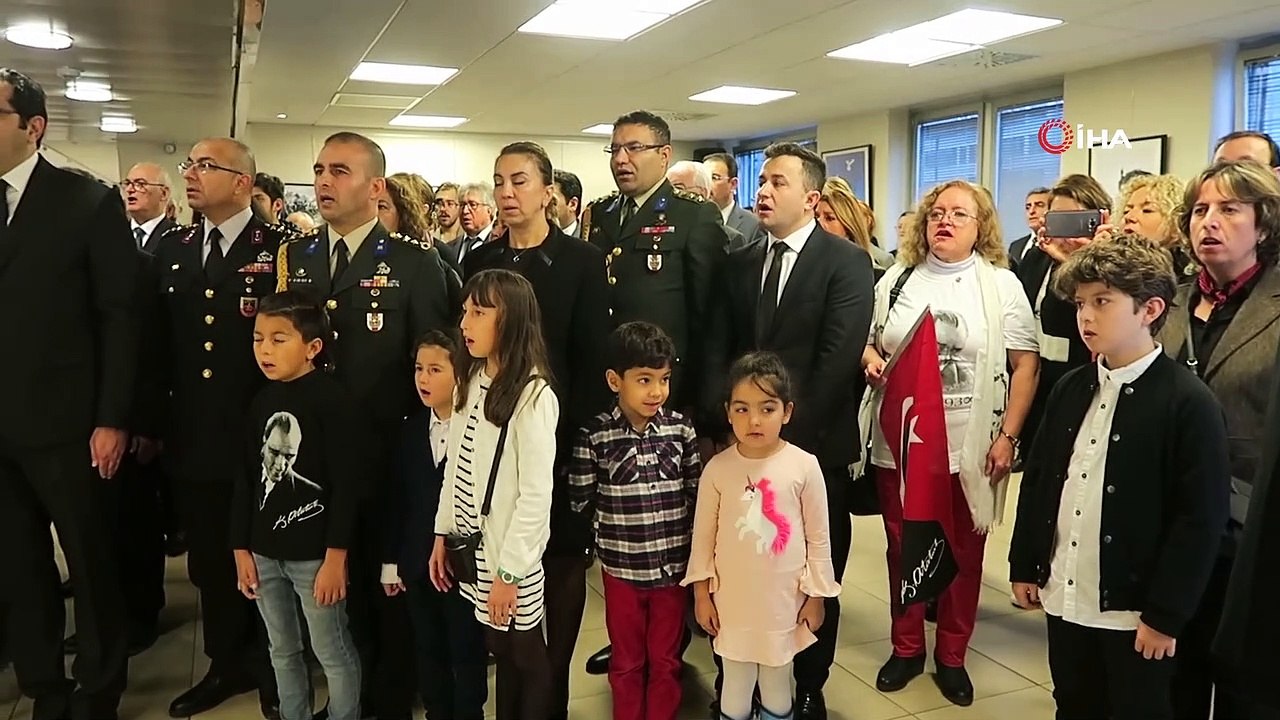 - Ulu önder Atatürk ölümünün 81. yıl dönümünde Paris’te anıldı