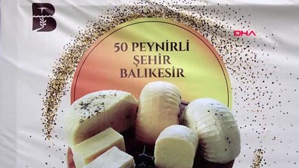 Balıkkesir-'50 peynirli şehir balıkesir' kitabı, 50 çeşit peynirle tanıtıldı