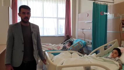 - Tel Abyad'da 2 kardeş mayın patlaması sonucu ağır yaralandı