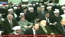 وزير أوقاف أســد يُشبه بشار بـ عمر بن الخطاب