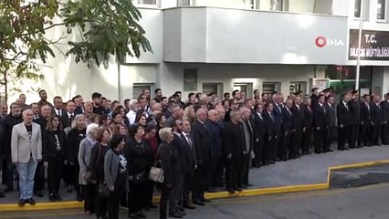 Atatürk'ün resimleri ve sözlerinin sergilendiği 100. Yıl Duvarı açıldı