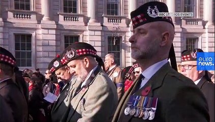Watch: UK Royal Family leads annual Remembrance Day commemorations