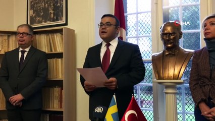 - Mustafa Kemal Atatürk Stockholm’de anıldı