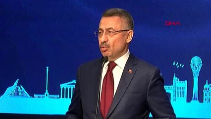 Fuat oktay türkiye-kazakistan iş forumu'nda konuştu