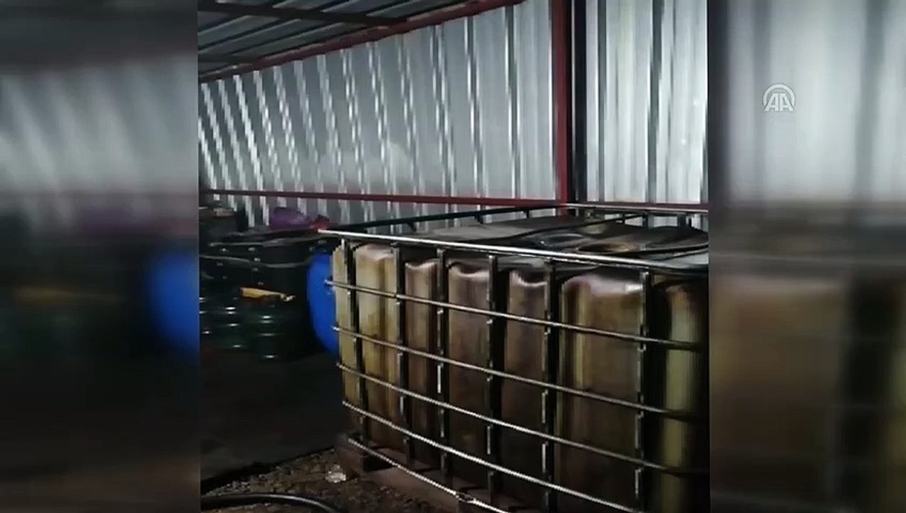 13 bin 880 litre kaçak akaryakıt ve madeni yağ ele geçirildi - İZMİR