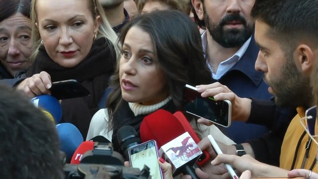 Arrimadas pide ir a votar para que el odio deje paso a la convivencia