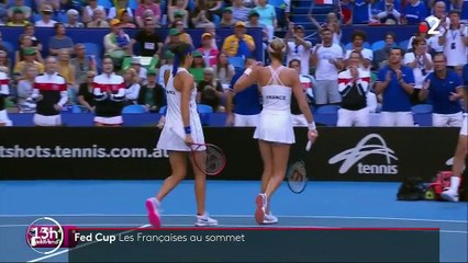 Fed Cup : la France gagne pour la troisième fois de son histoire
