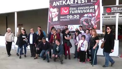 Otizmli ve down sendromlu çocukların go-kart heyecanı - ANTALYA