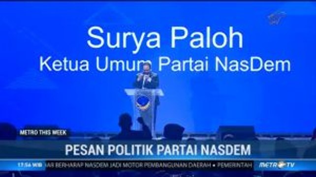Pesan Politik di Kongres II Partai NasDem