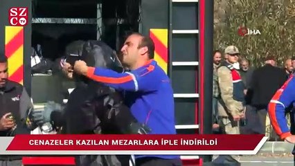 Antalya’da ölü bulunan 4 kişilik aile, Erzurum’da toprağa verildi