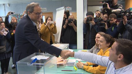 Presidente autonómicos votan y llaman a la participación el 10N