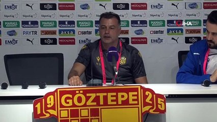 Göztepe - Yeni Malatyaspor maçının ardından