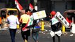 سقوط عشرات الجرحى بتجدد المواجهات بين قوات الأمن والمحتجين في العراق