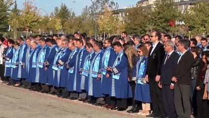 Pamukkale Üniversitesi’nde Atatürk’ü Anma Töreni düzenlendi