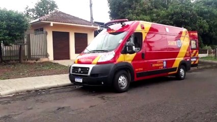 Idosa é socorrida no Bairro Alto Alegre