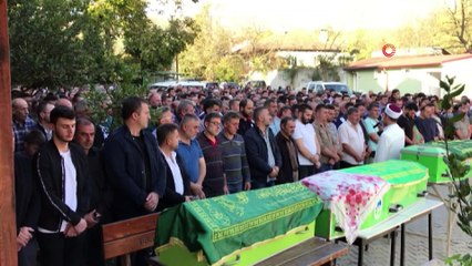 3 kişinin ölüp 7 kişinin yaralandığı kaza anı kamerada