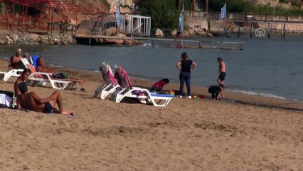 Didim'de deniz keyfi sürüyor - AYDIN