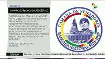 Bancada del MAS en el Senado insta a apoyar el diálogo en Bolivia